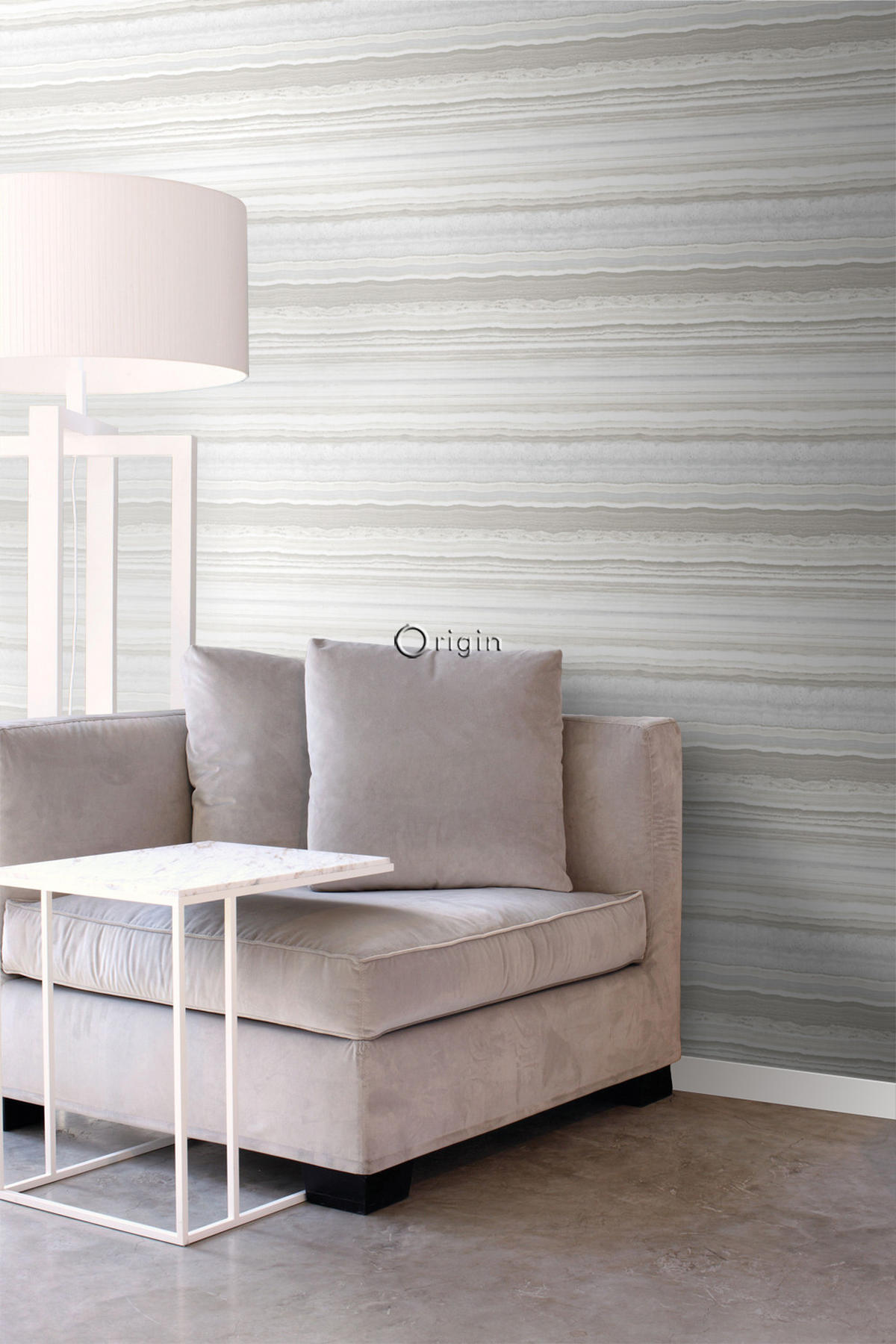 TAPETE Marmor-Optik 53 cm x 10.05 m - Beige, Papier (53/1000cm) - Origin Wallcoverings