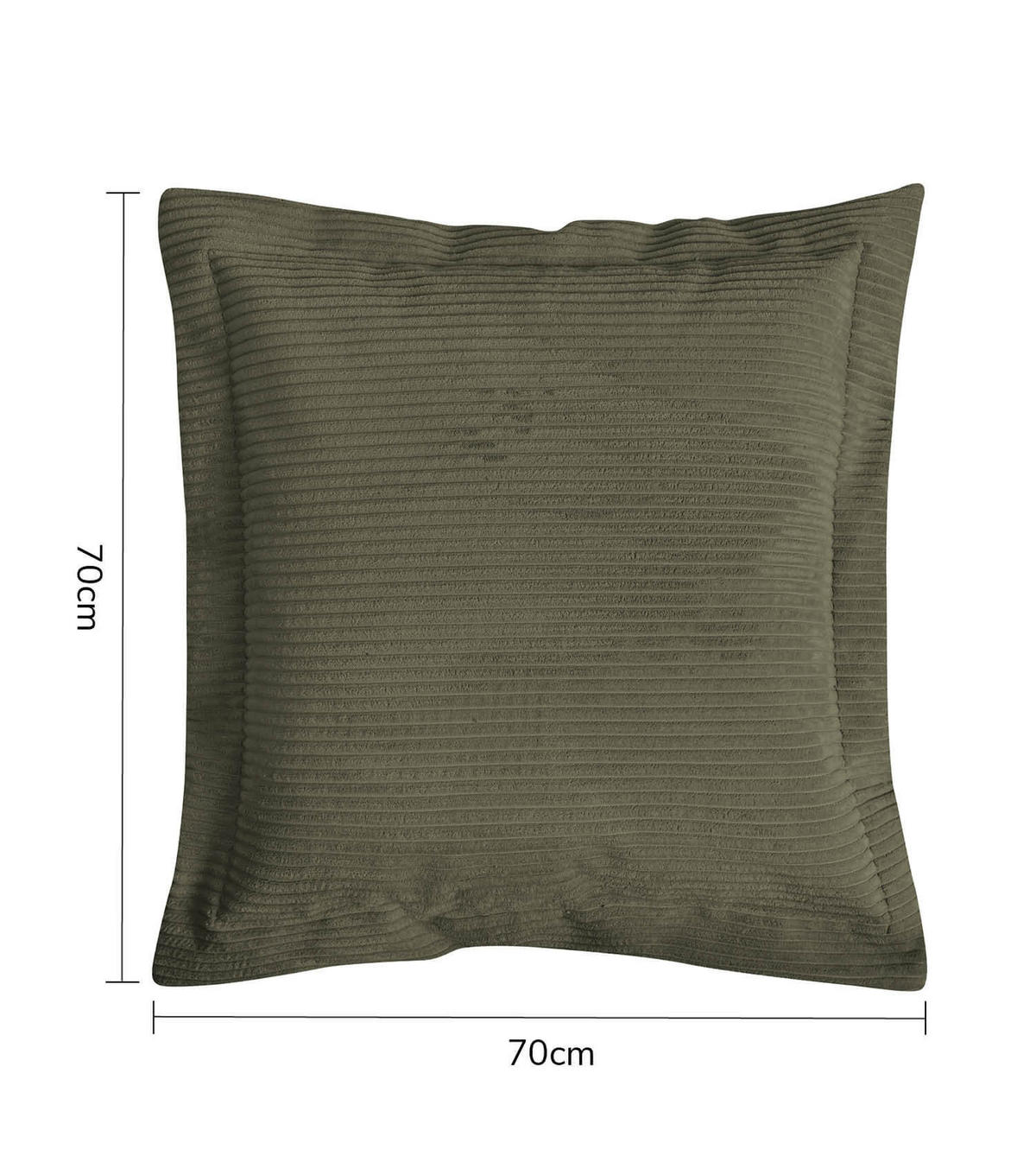 SOFAKISSEN Das Wölkchen - Grün, Textil (70/8cm) - Mokebo