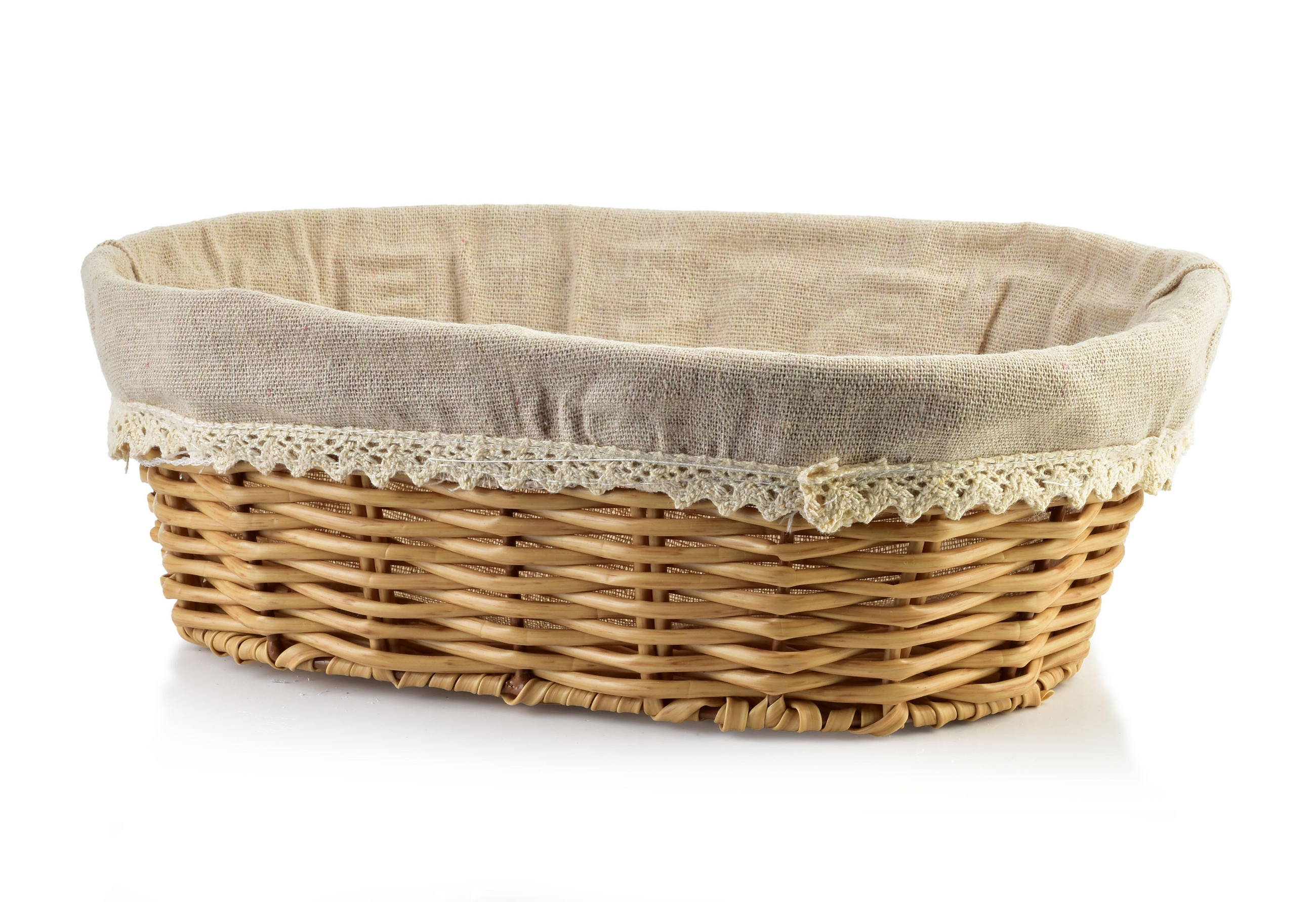 BESTECKKORB Sino Beige 28.5/20/10 cm Holz - Beige, Holzwerkstoff (20/10/28.5cm) - Mondex