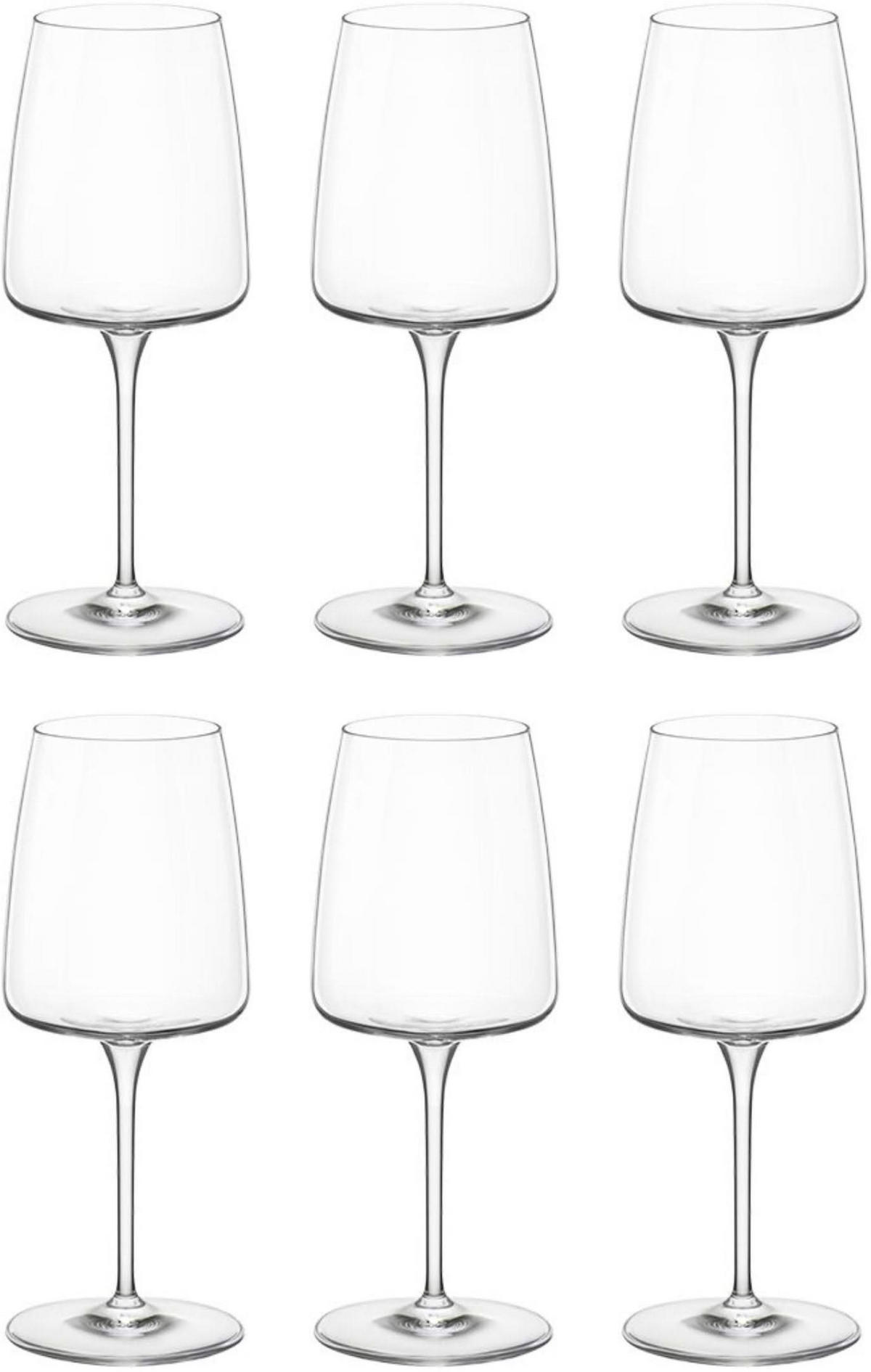 WEISSWEINGLAS Weiße Weingläser Nexo 380 ml - 6 Stücke - Transparent, Glas (0.378L) - Bormioli Rocco