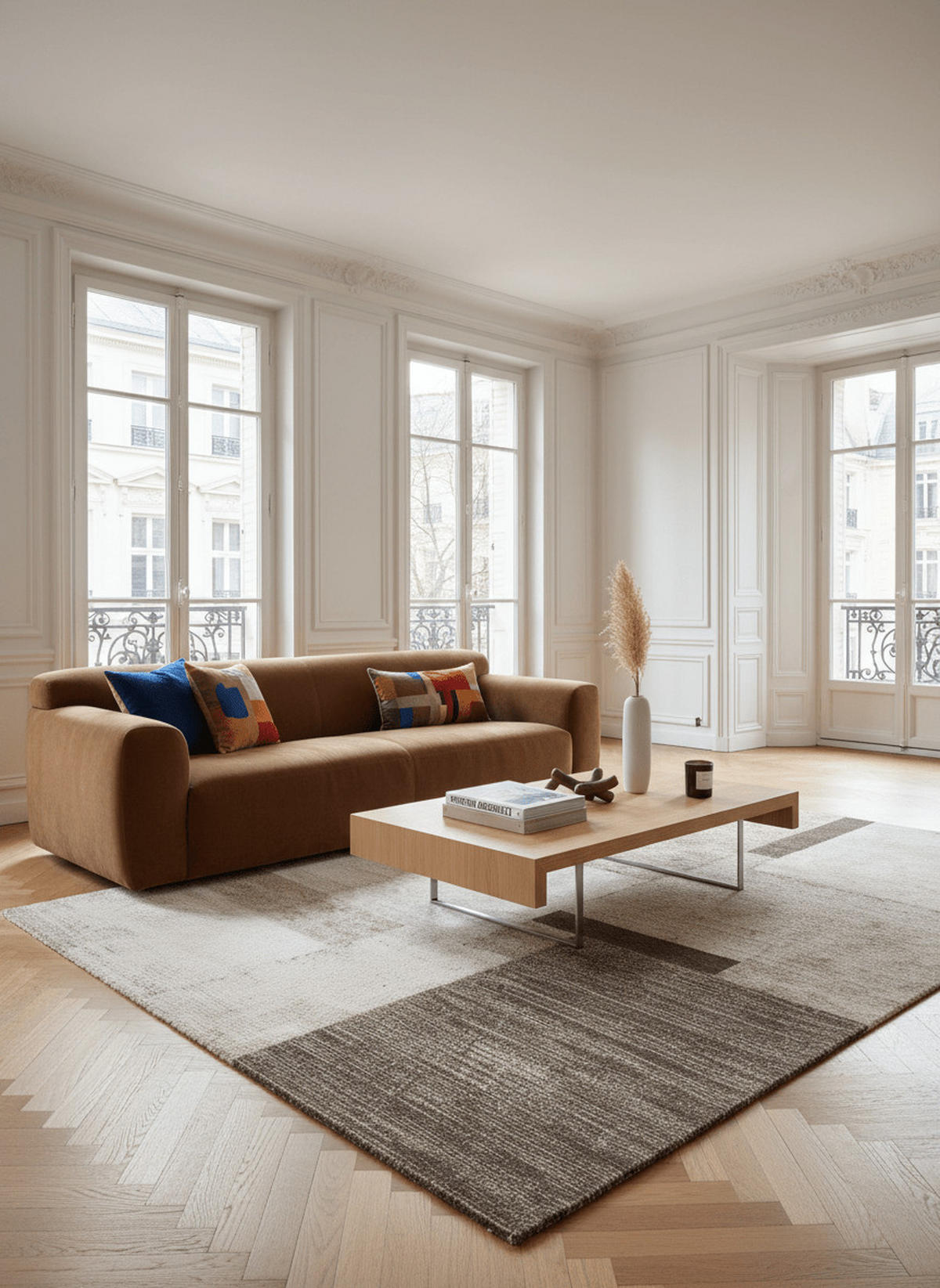 TEPPICH, Weicher Design beige - Beige, Textil (120/170cm) - AFK Living