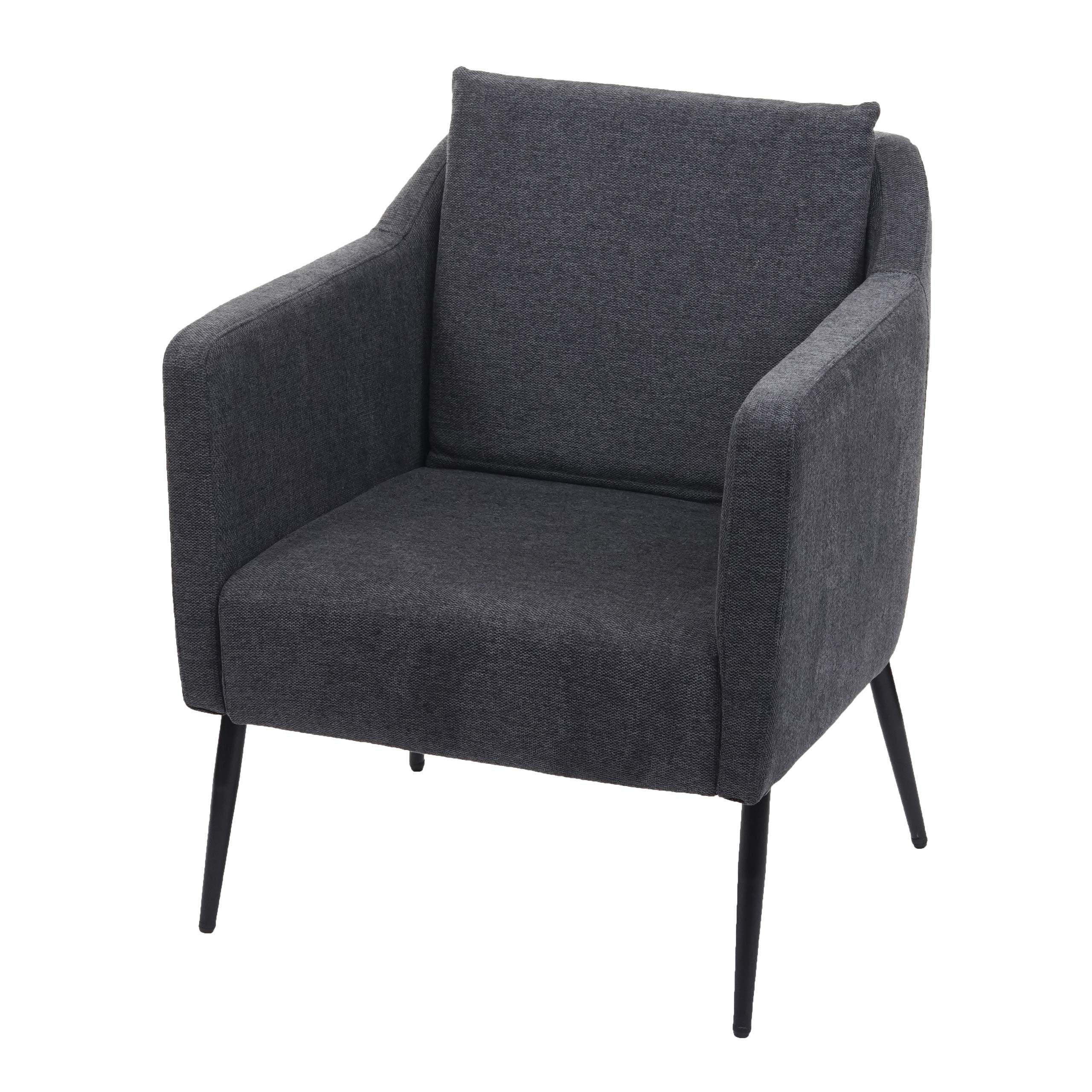 RELAXSESSEL H93A Anthrazit - Anthrazit, Textil (70/92/70cm) - MCW