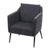 RELAXSESSEL H93A Anthrazit - Anthrazit, Textil (70/92/70cm) - MCW