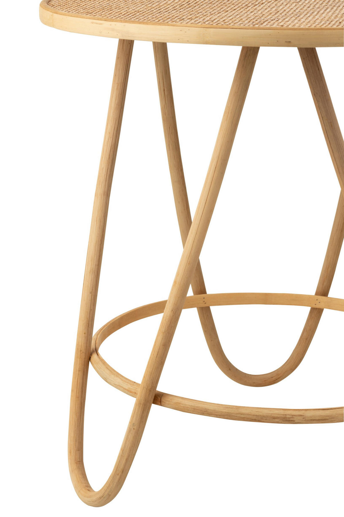 TISCH BALIA - Rottan - Natürliche - Naturfarben, Naturmaterialien (60/60/64cm) - J-Line