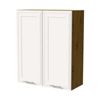 HÄNGESCHRANK Salo W4/80 Eiche Artisan / Weiß Matt 80 / 32,5 / 96cm - Eiche Artisan/Weiß, Holz/Holzwerkstoff (80/96/32.5cm) - Feldmann-Wohnen