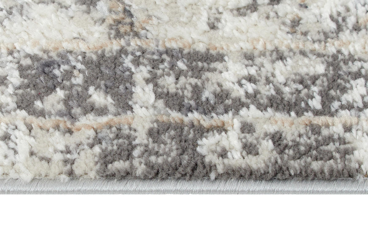 TEPPICH VALLEY Hellgrau 160/220 cm - Hellgrau, Textil (160/220cm) - Tapiso