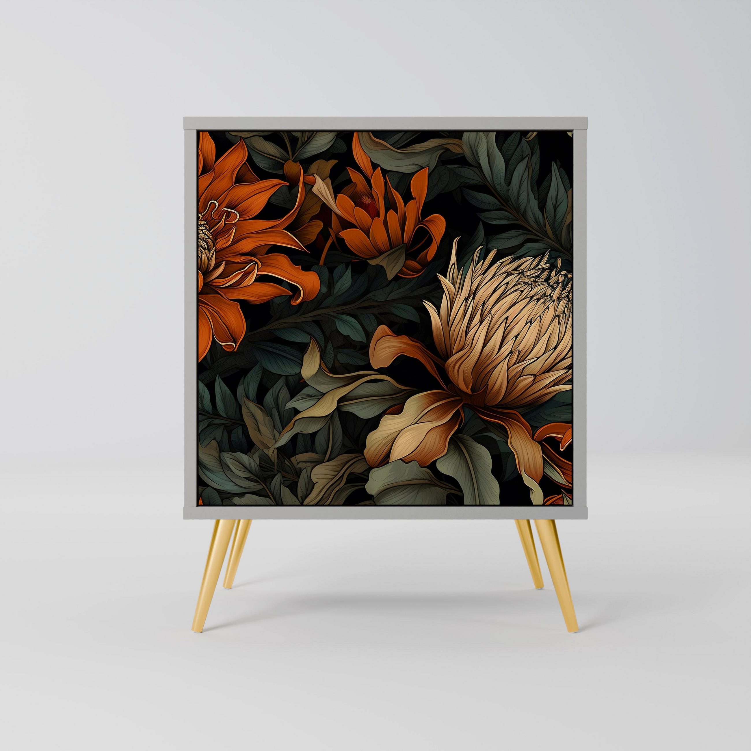 SpaceRebels Sideboard Grau 57.5x75.5x42 cm