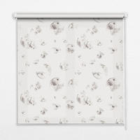 VNÚTORNÁ roleta - okenná roleta - roleta - 100x100 cm - Planéty - sivá, plast (100/100/0.5cm) - TULUP