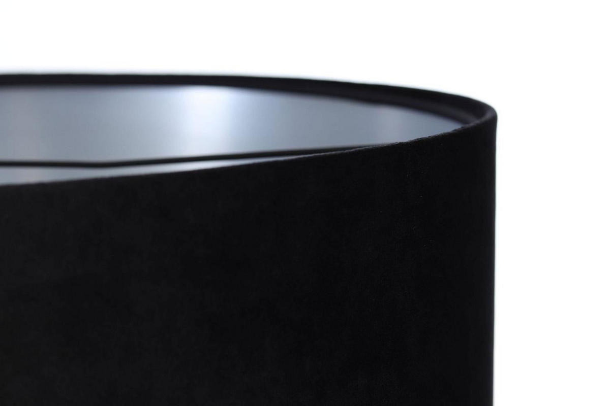 HÄNGELEUCHTE Schwarz 60/30 cm - Silberfarben/Schwarz, Kunststoff (60/1.1/30cm) - ONZENO