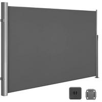 SEITENMARKISEM - Grau, Metall (200/13/350cm) - Hansiro