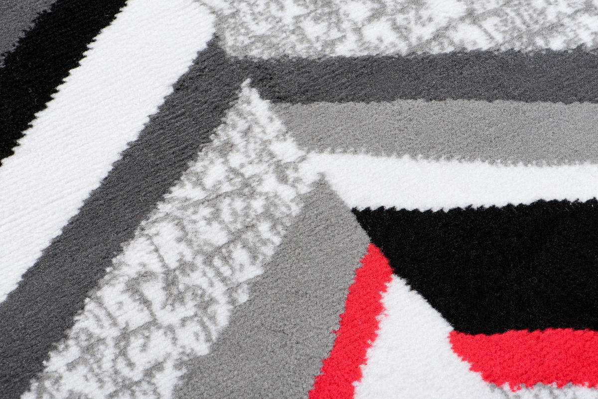 LÄUFER MAYA Rot 100/200 cm - Rot, Textil (100/200cm) - Tapiso