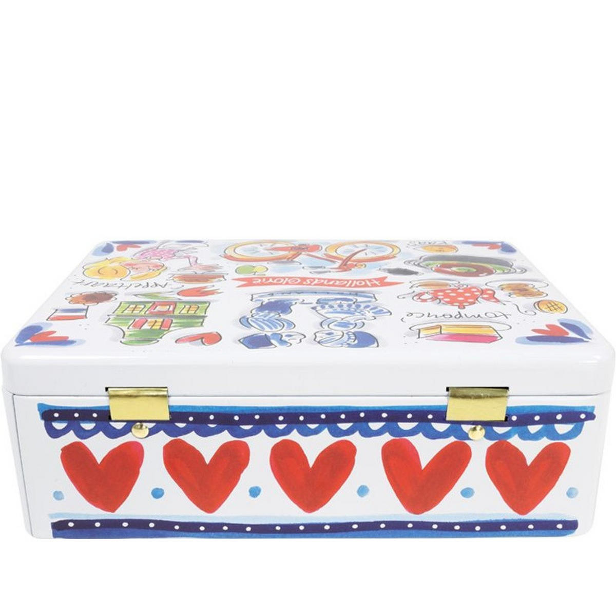 TEEDOSE Holland in Bunt - 20 x 15,5 x 7cm - Multicolor, Metall (20.3/7/15.7cm) - Blond Amsterdam