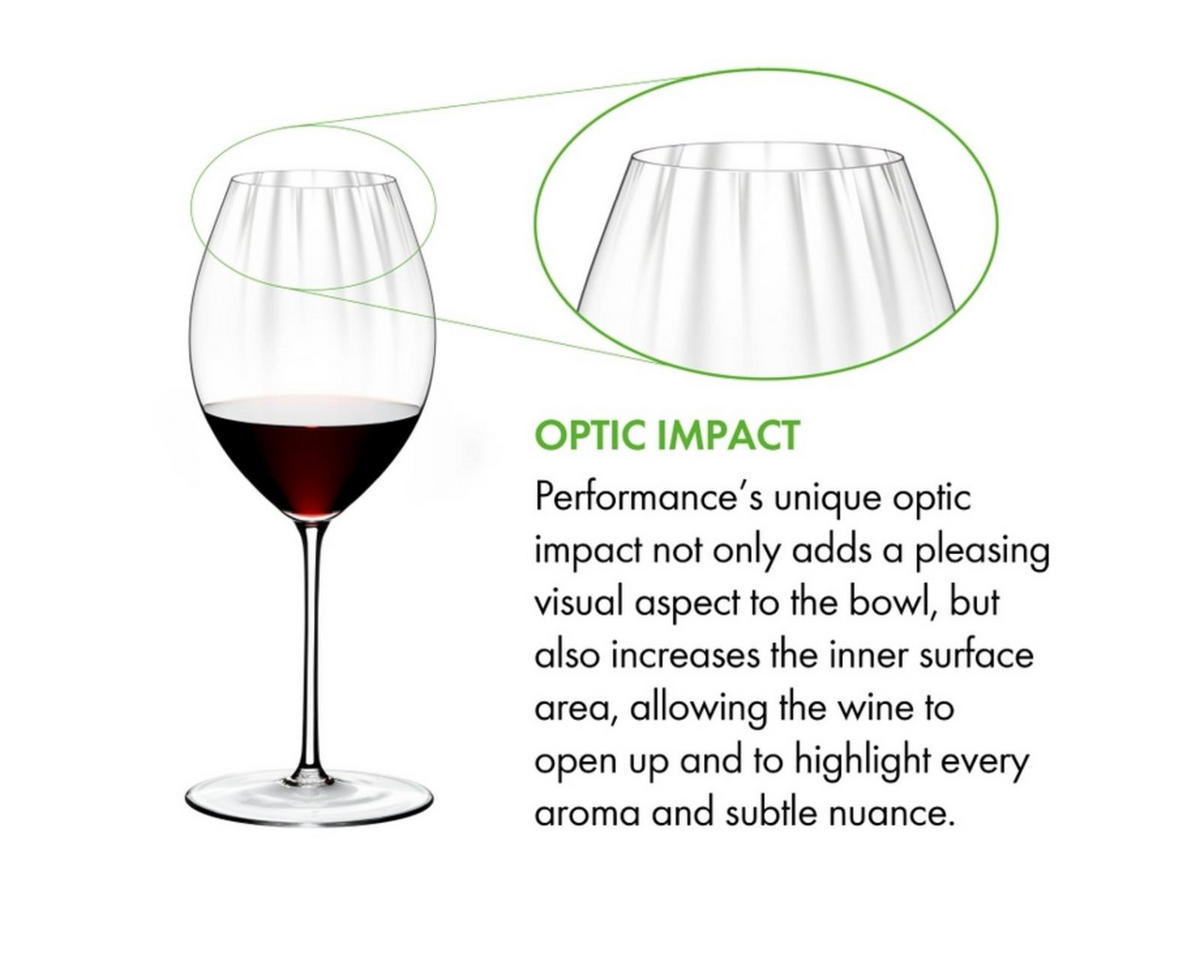 SYRAH SHIRAZ GLÄSER INKL. POLIERTUCH Performance transparent 631 ml 2er Set - Transparent, Glas (0.631L) - Riedel
