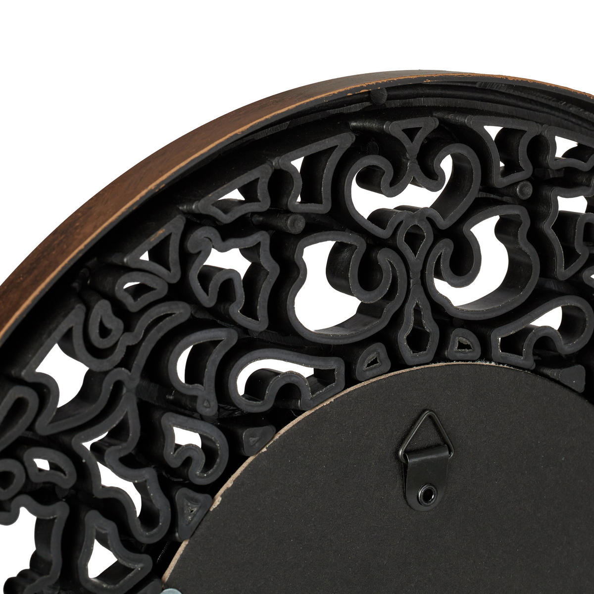 3XSPIEGEL - Goldfarben, Glas/Kunststoff (25/25/1.5cm) - Relaxdays