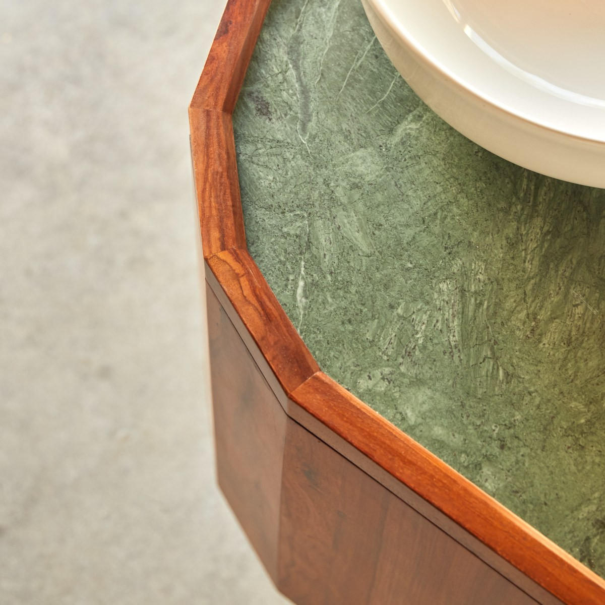 WASCHTISCHUNTERSCHRANK Jade Braun aus Palisander - Braun, Holz (120/80/53cm) - Tikamoon