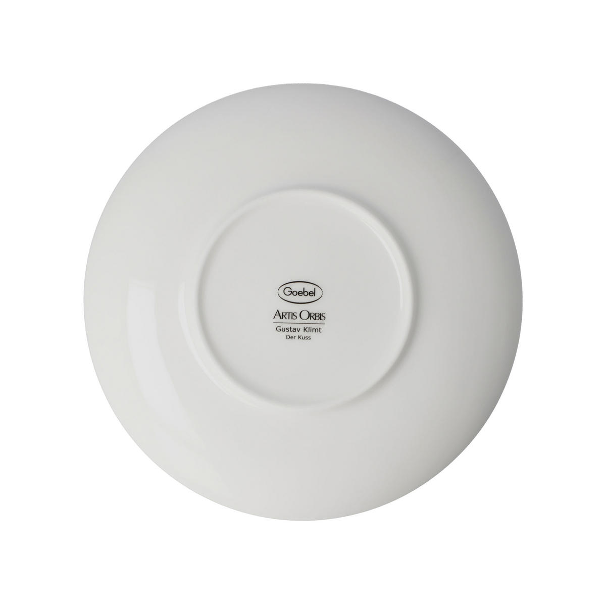 TEETASSE Gustav Klimt Der Kuss, Fine Bone China, Bunt, 250 ml - Multicolor, Keramik (0.25L) - Goebel
