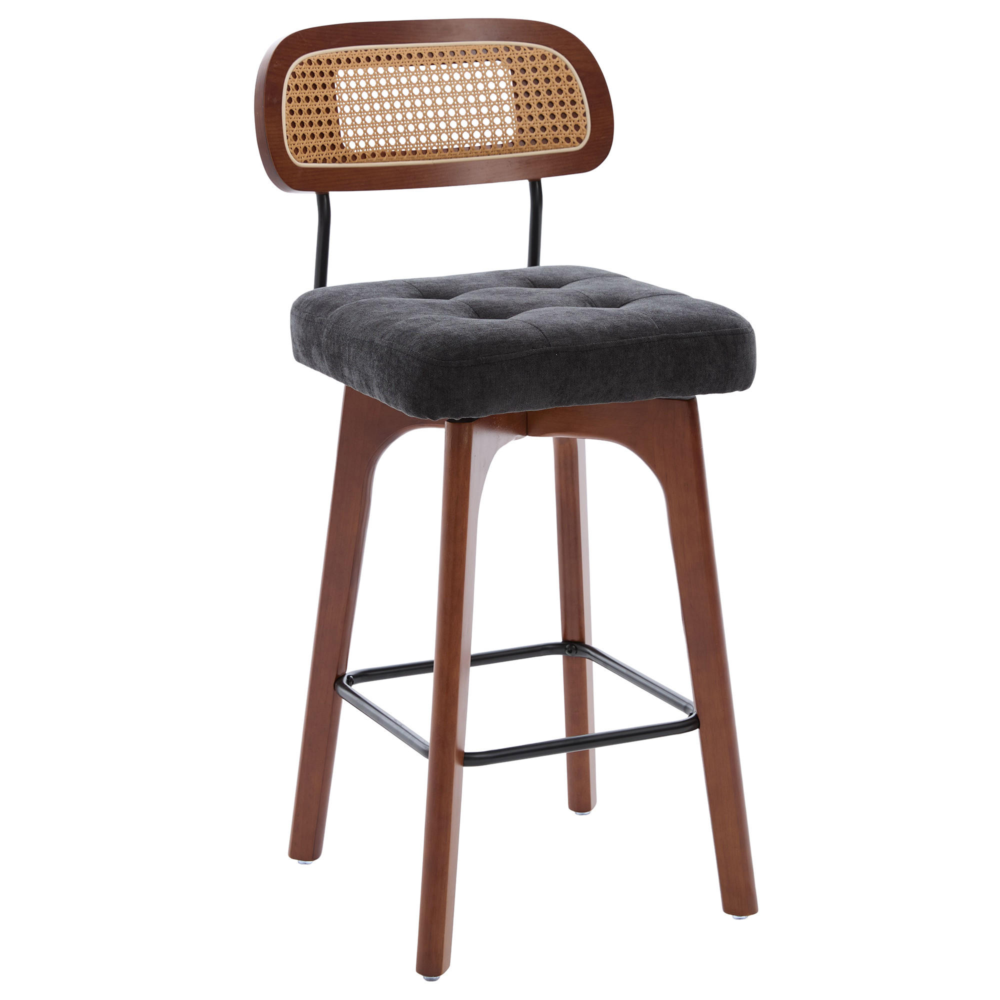 Lvhom Barhocker Schwarz 44x96x51 cm