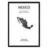 POSTER Länder & Kontinente Mexiko A3 Rahmenlos - Klar, Papier (29.7/5/42cm) - Nacnic