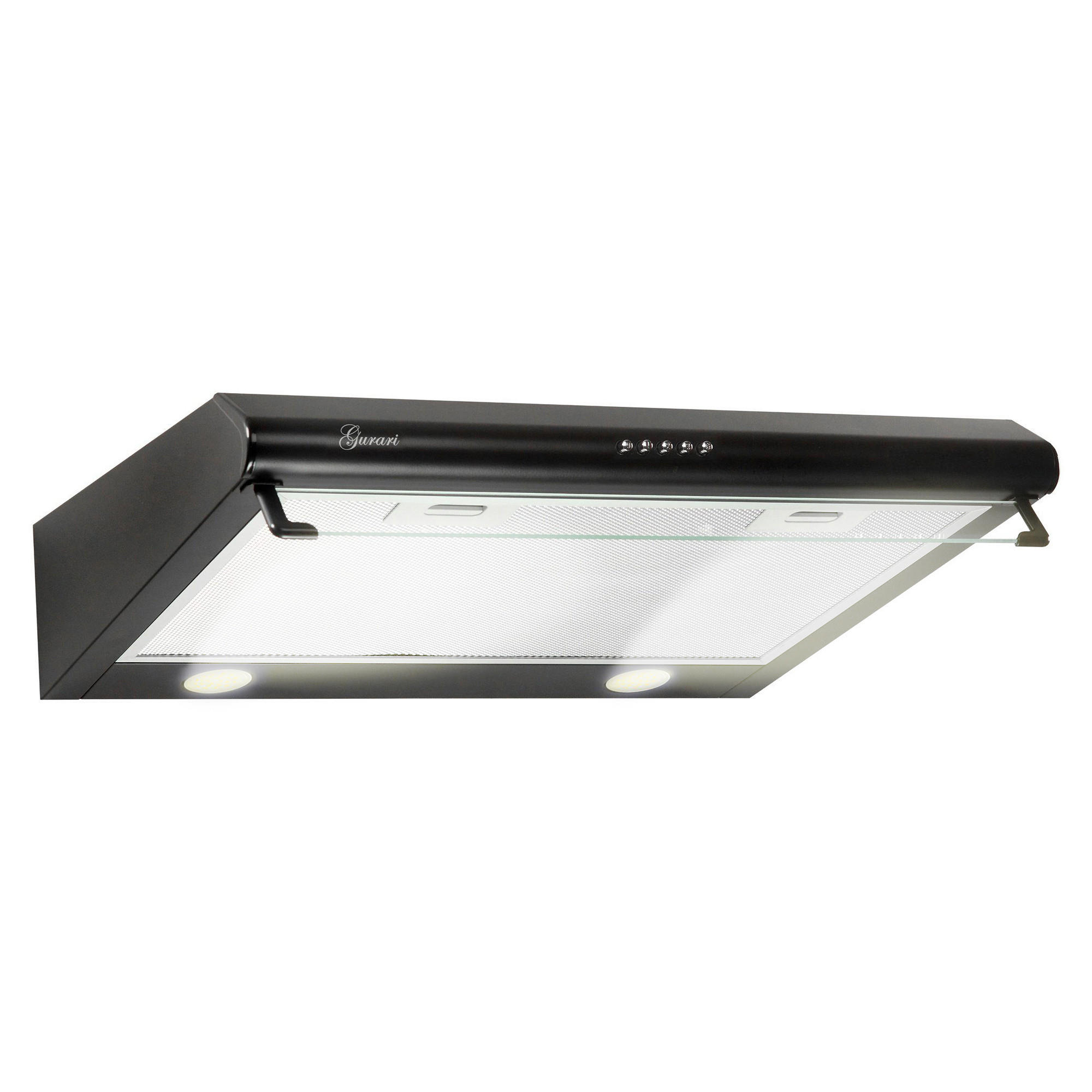 Gurari Dunstabzugshaube Schwarz 60x13.4x46.7 cm