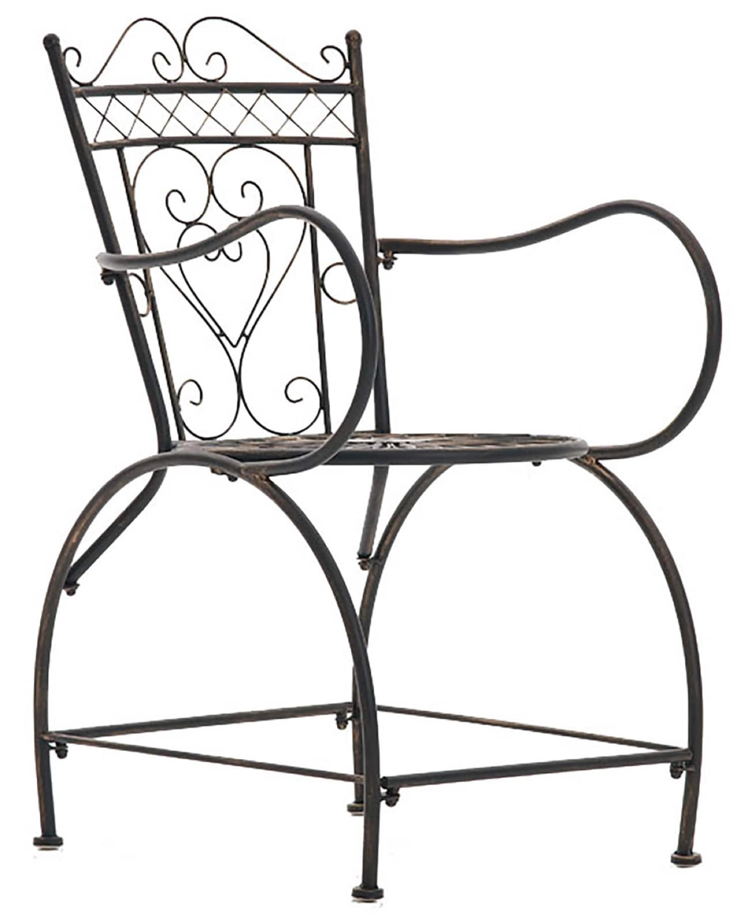 GARTENSTÜHLE Sheen - 2er Set - bronze - Braun, Metall (48/48/88cm) - TPFGarden