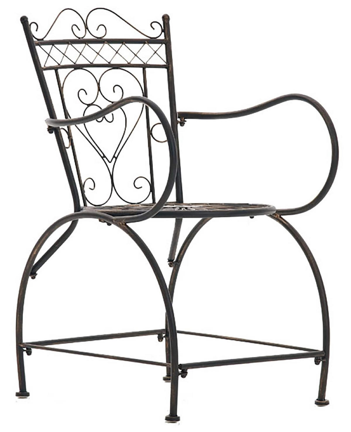 GARTENSTÜHLE Sheen - 2er Set - bronze - Braun, Metall (48/48/88cm) - TPFGarden