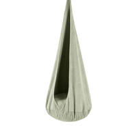 KINDER-HÄNGESESSEL – weiche Cocoon-Schaukel zum Spielen und Entspannen - Grün, Textil (72/157/72cm) - Bees & Blooms