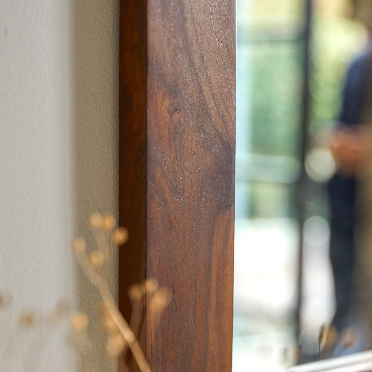 SPIEGEL Kwarto Braun aus Palisander - Braun, Holz (50/100/2cm) - Tikamoon