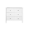 KINDERKOMMODE Allpin – zeitloser Stil und robuste Konstruktion - Weiß, Holzwerkstoff (102/92.5/55cm) - RAUMHIRSCH FURNITURE