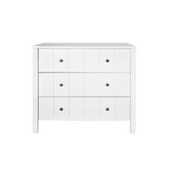 KINDERKOMMODE Allpin – zeitloser Stil und robuste Konstruktion - Weiß, Holzwerkstoff (102/92.5/55cm) - RAUMHIRSCH FURNITURE