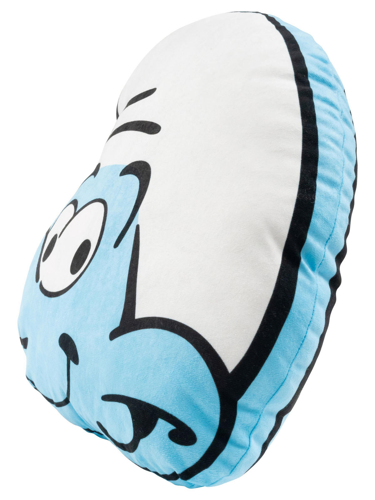 KINDERKISSEN Die Schlümpfe Blau 37 x 33 cm - Blau, Textil (37/33cm) - United Labels