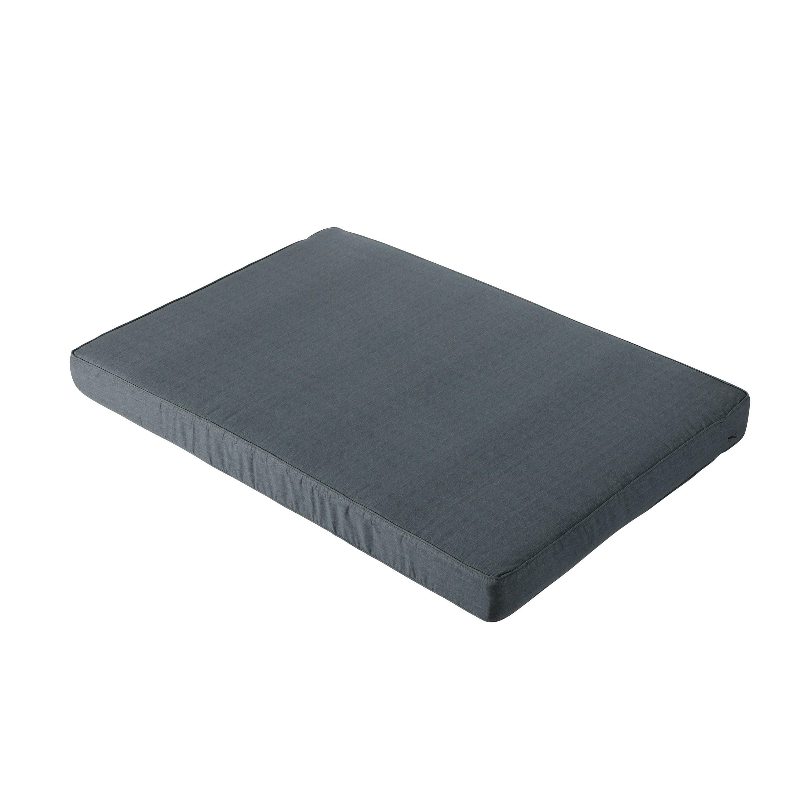 PALETTENSITZKISSEN Basic 120/80 cm - Grau, Textil (80/8/120cm) - Madison
