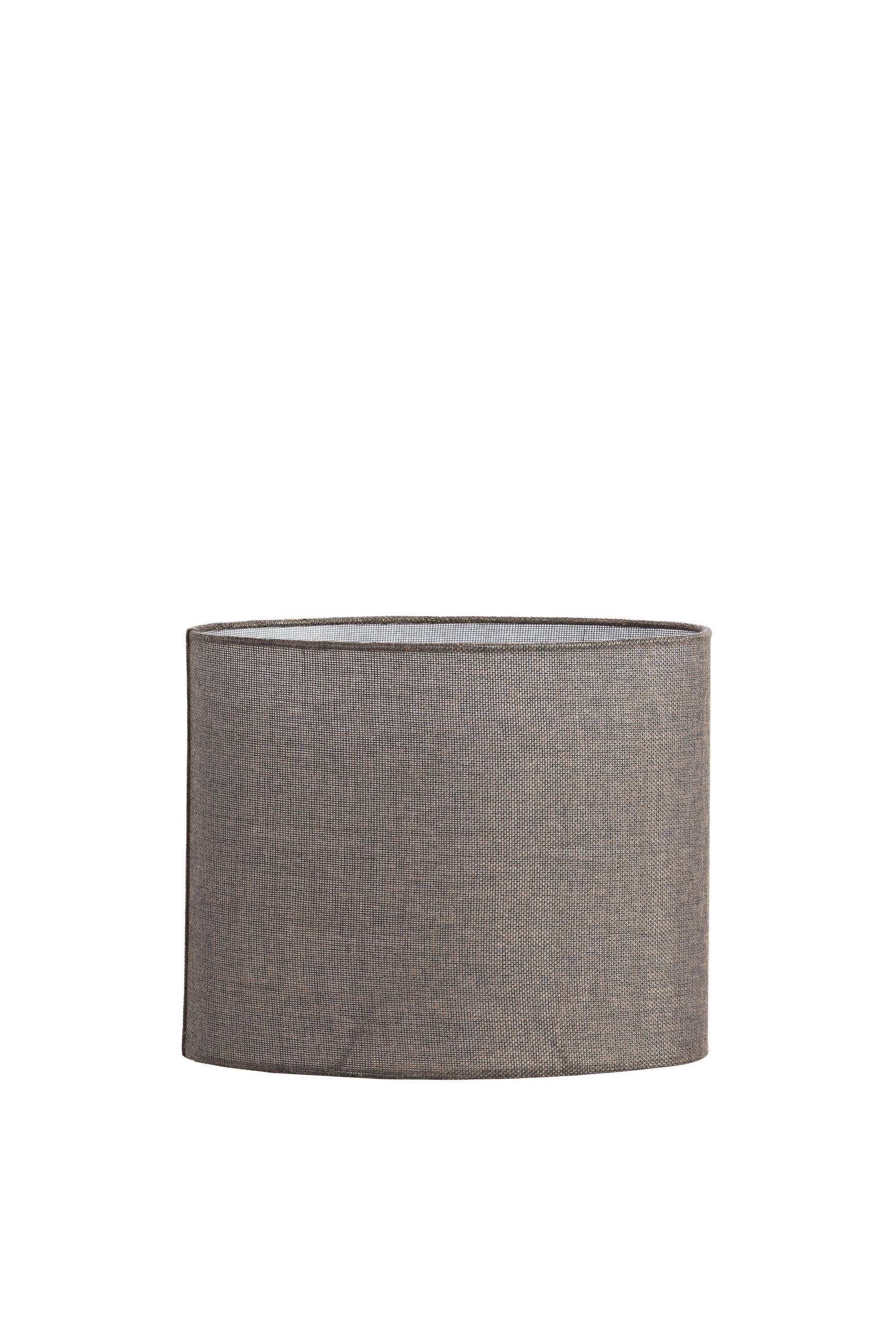 LAMPENSCHIRM Branfo Braun 30/15/25 cm - Braun, Textil (30/15/25cm) - Light & Living