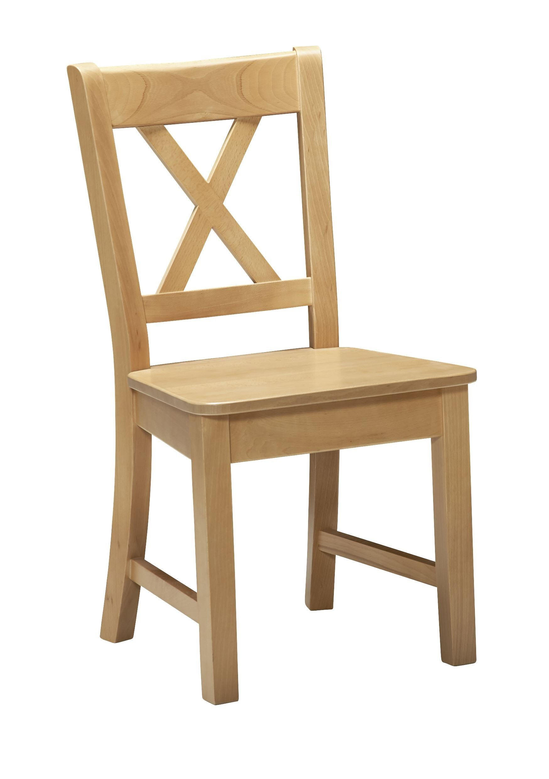 ESSZIMMERSTUHL (2er-Set) Deborah aus Massivholz 47 x 53 x 90 Buche - Buchefarben, Holz (47/90/53cm) - 58aufmkessel