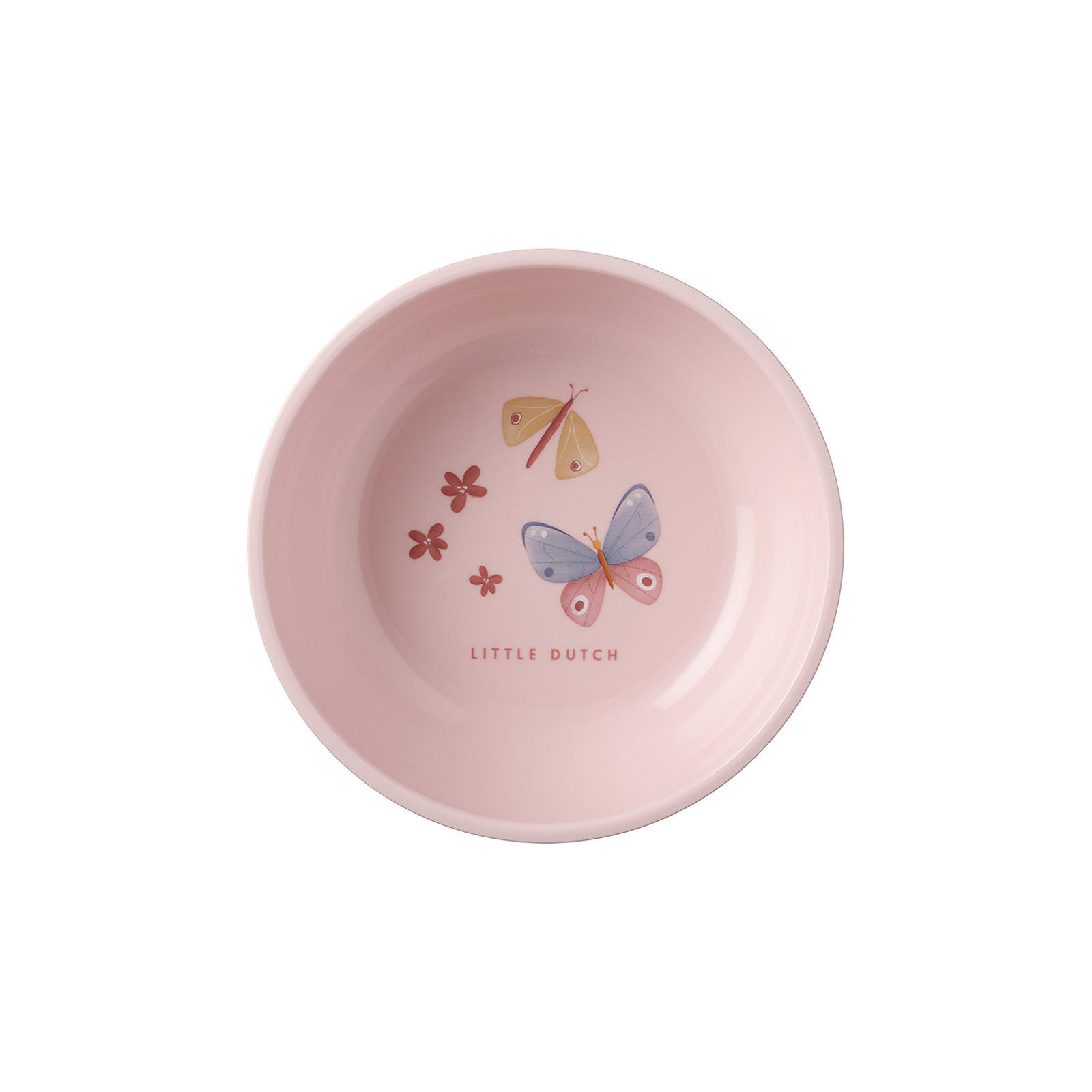 KINDERSCHALE Mio Flowers & Butterflies ø 12,7 cm - Hellrosa, Kunststoff (12.7/4.5/12.7cm) - Mepal