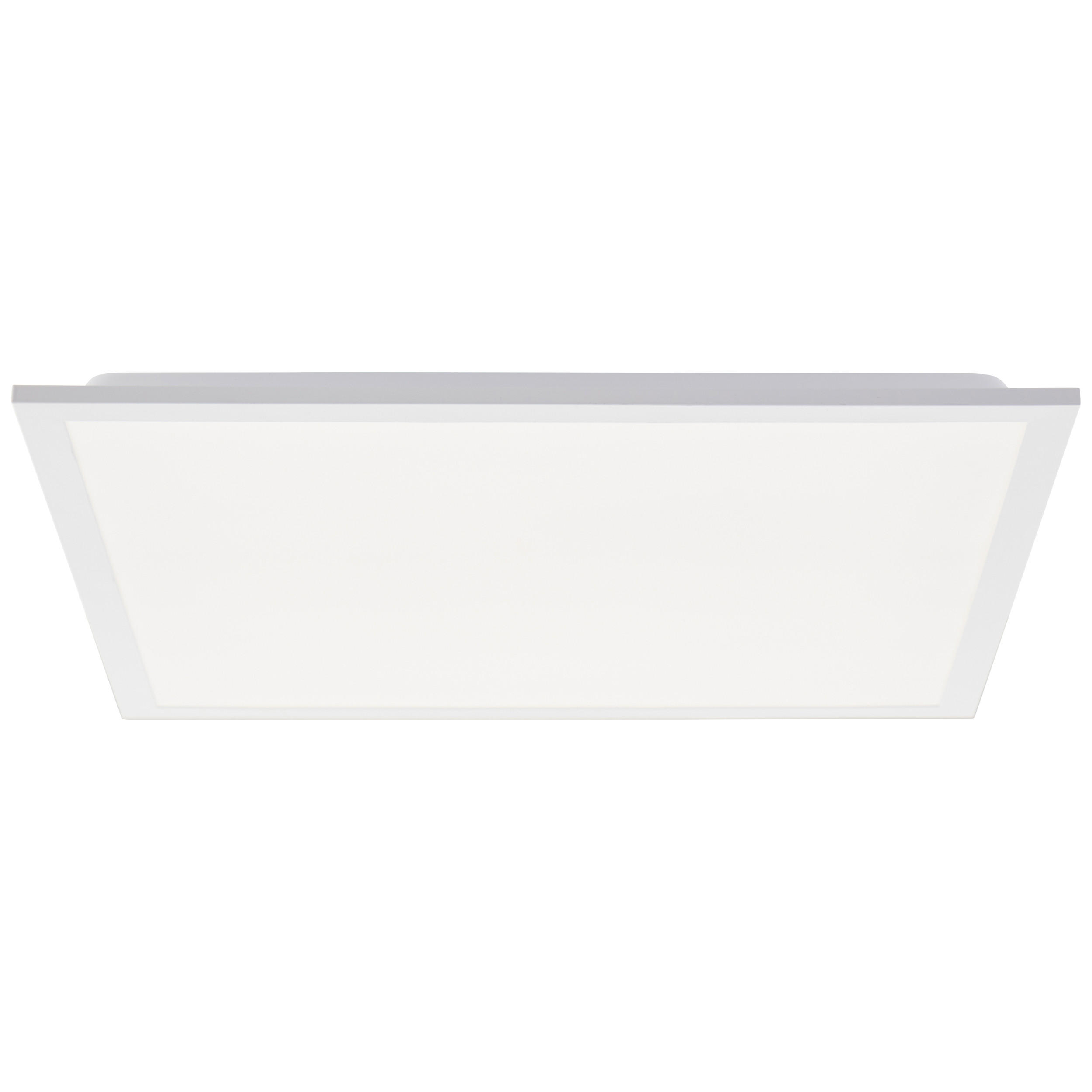 LED DECKENLEUCHTE Trevis Weiß 44,5/44,5/5 cm - Weiß, Metall (44.5/44.5/5cm) - Brilliant