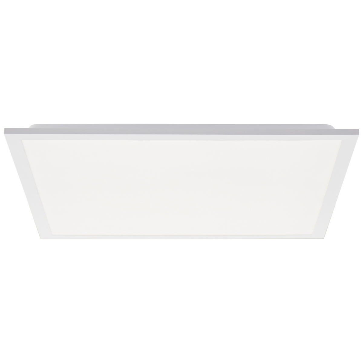 LED DECKENLEUCHTE Trevis Weiß 44,5/44,5/5 cm - Weiß, Metall (44.5/44.5/5cm) - Brilliant