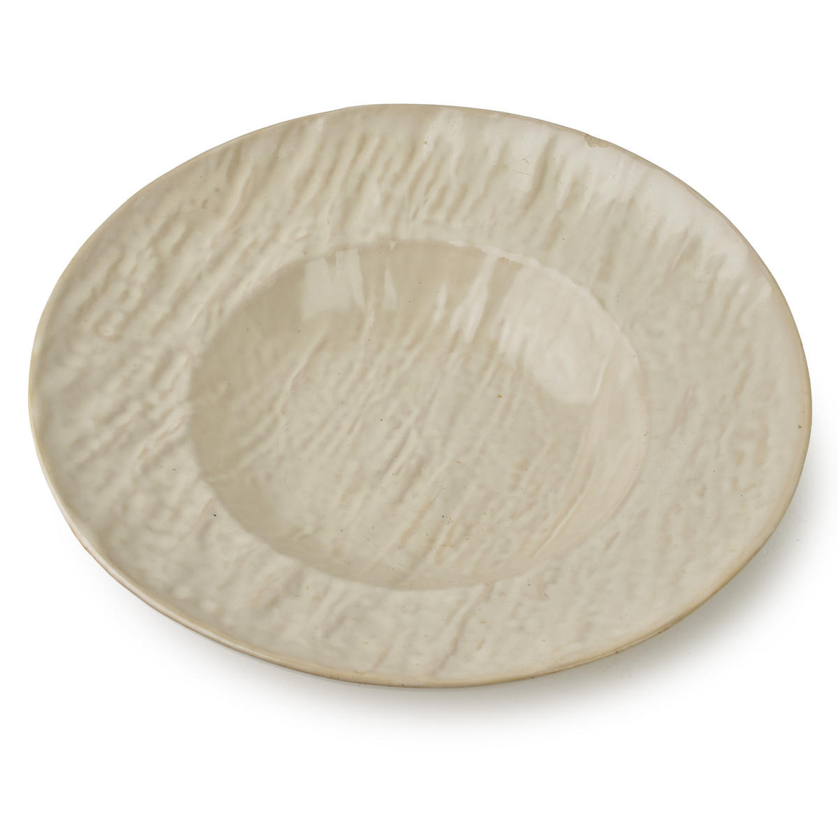 TALÍŘ NA TĚSTOVINY BASIC NATURE, keramika - béžová, keramika (30cm) - Mondex