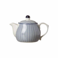 TEEKANNE Royal Makoto blau-weiß 500 ml - Blau/Weiß, Keramik (0.5L) - Ritzenhoff Breker