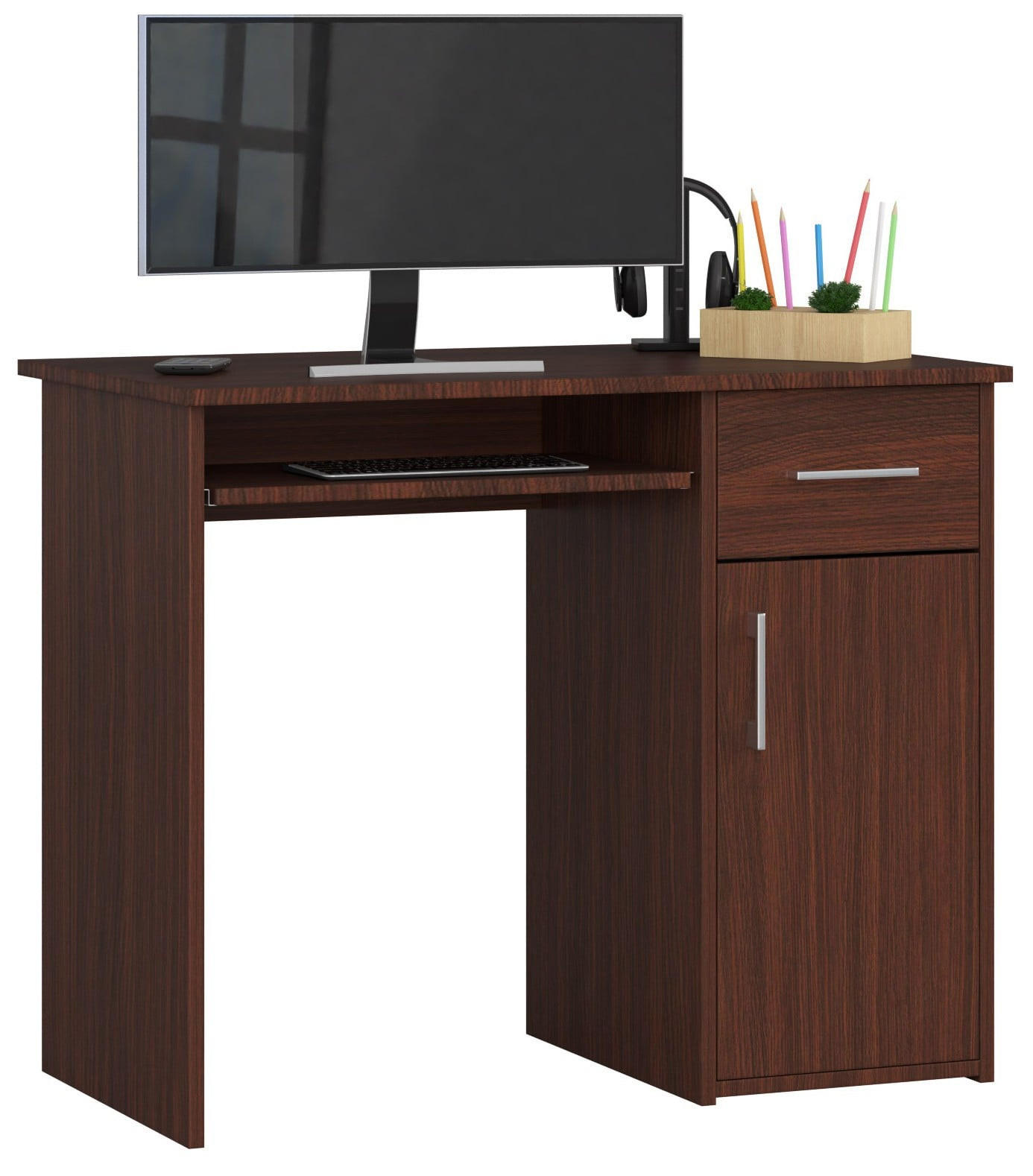 RAUMHIRSCH FURNITURE PSACÍ STŮL Tmavě hnědý 74/90/50