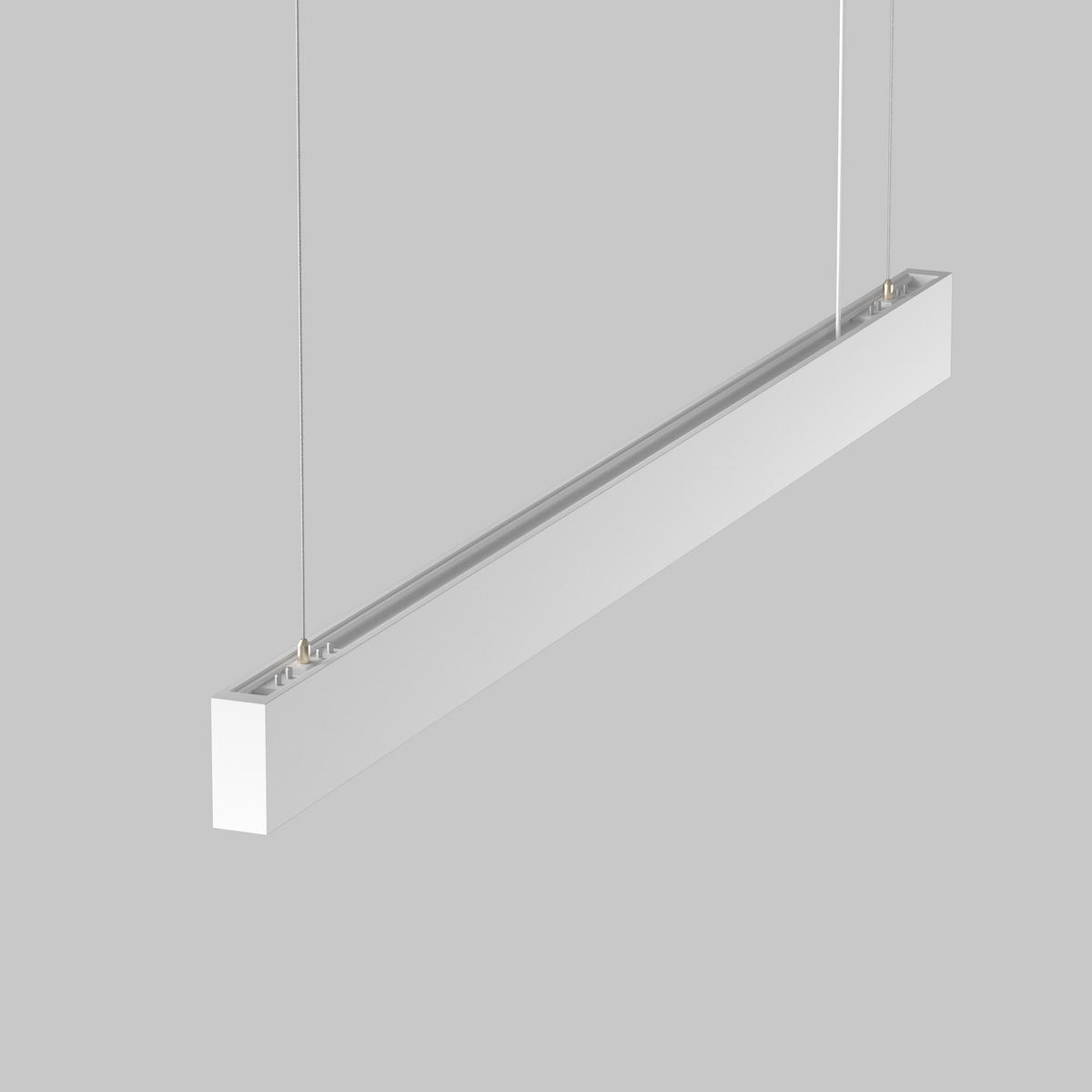 HÄNGELEUCHTE BASIS - Weiß - 112.5/3.3/7.5 cm - Weiß, Kunststoff (112.5/3.3/7.5cm) - Maytoni