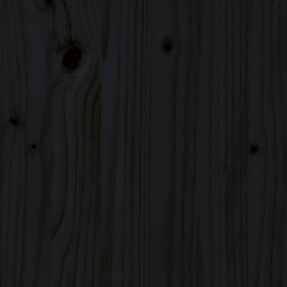 BETT Nehrenberg 145.5/195.5 cm - Schwarz, Holz (140/190cm) - Nettlife