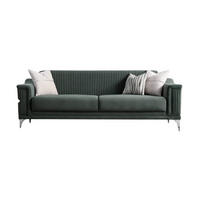 SOFA Versus 2-Sitzer Grün - Grün, Kunststoff/Textil (180/84/90cm)