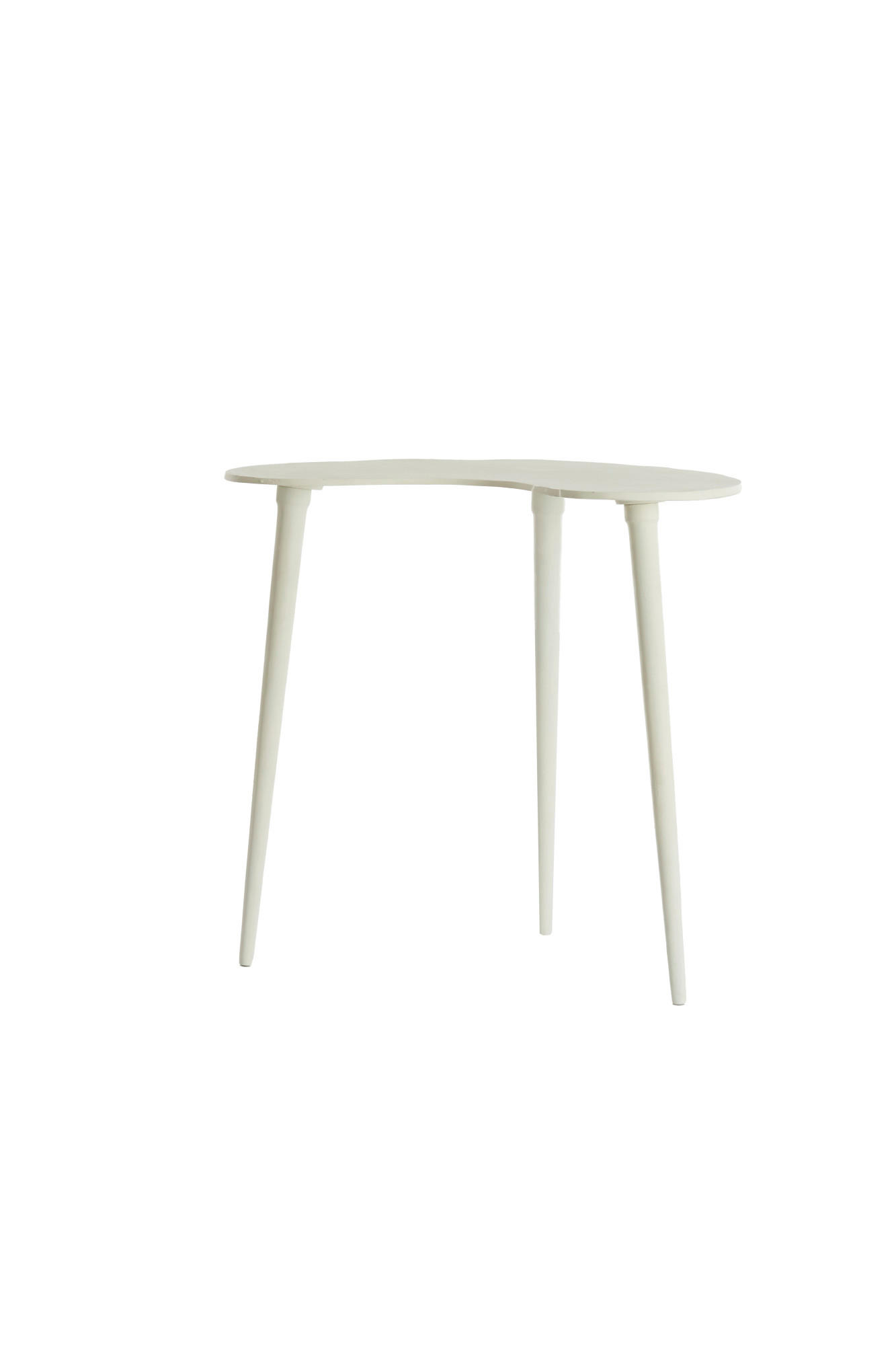 BEISTELLTISCH Linos Weiß 53/30/48 cm - Weiß, Metall (53/30/48cm) - Light & Living