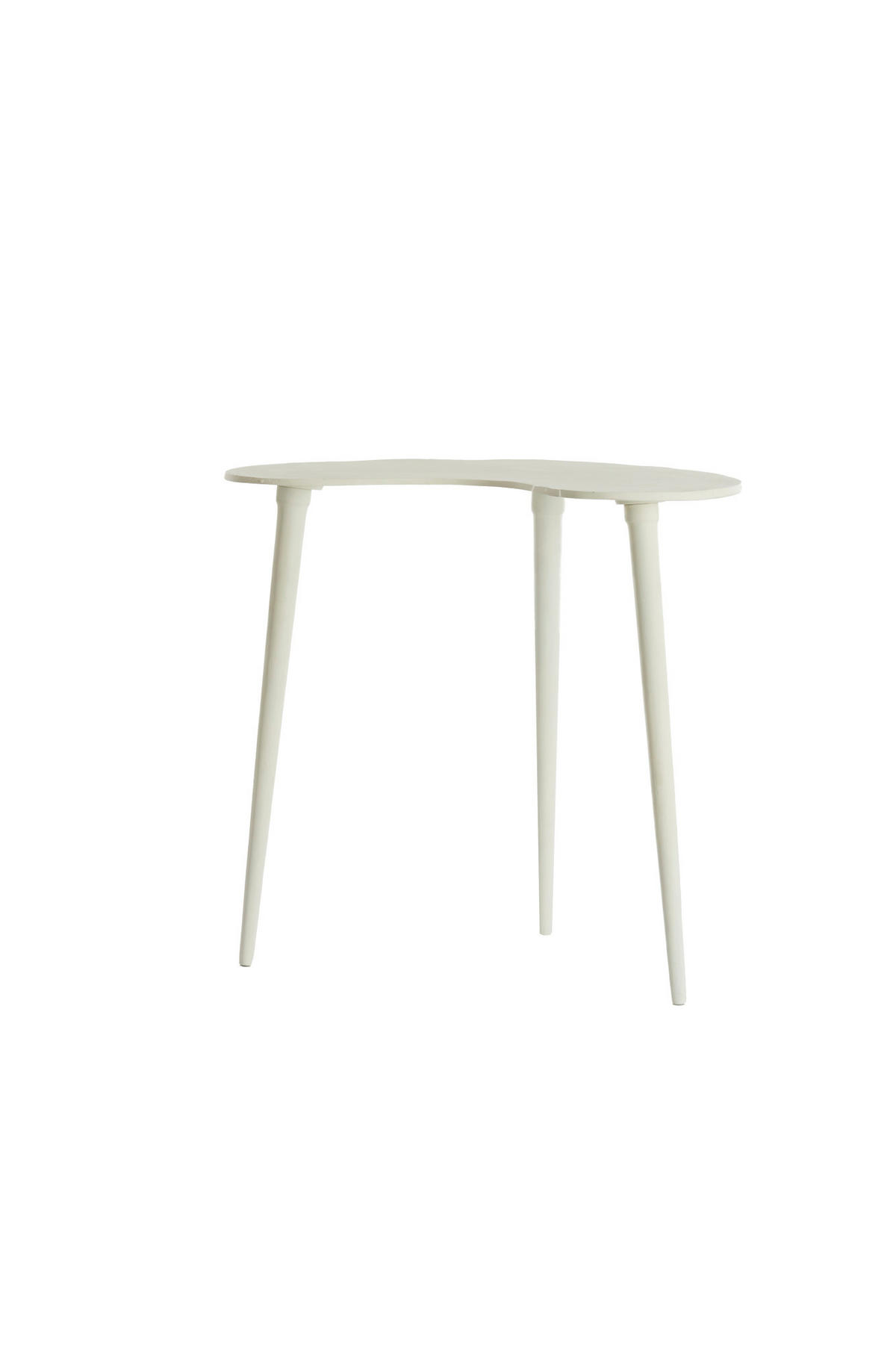 BEISTELLTISCH Linos Weiß 53/30/48 cm - Weiß, Metall (53/30/48cm) - Light & Living