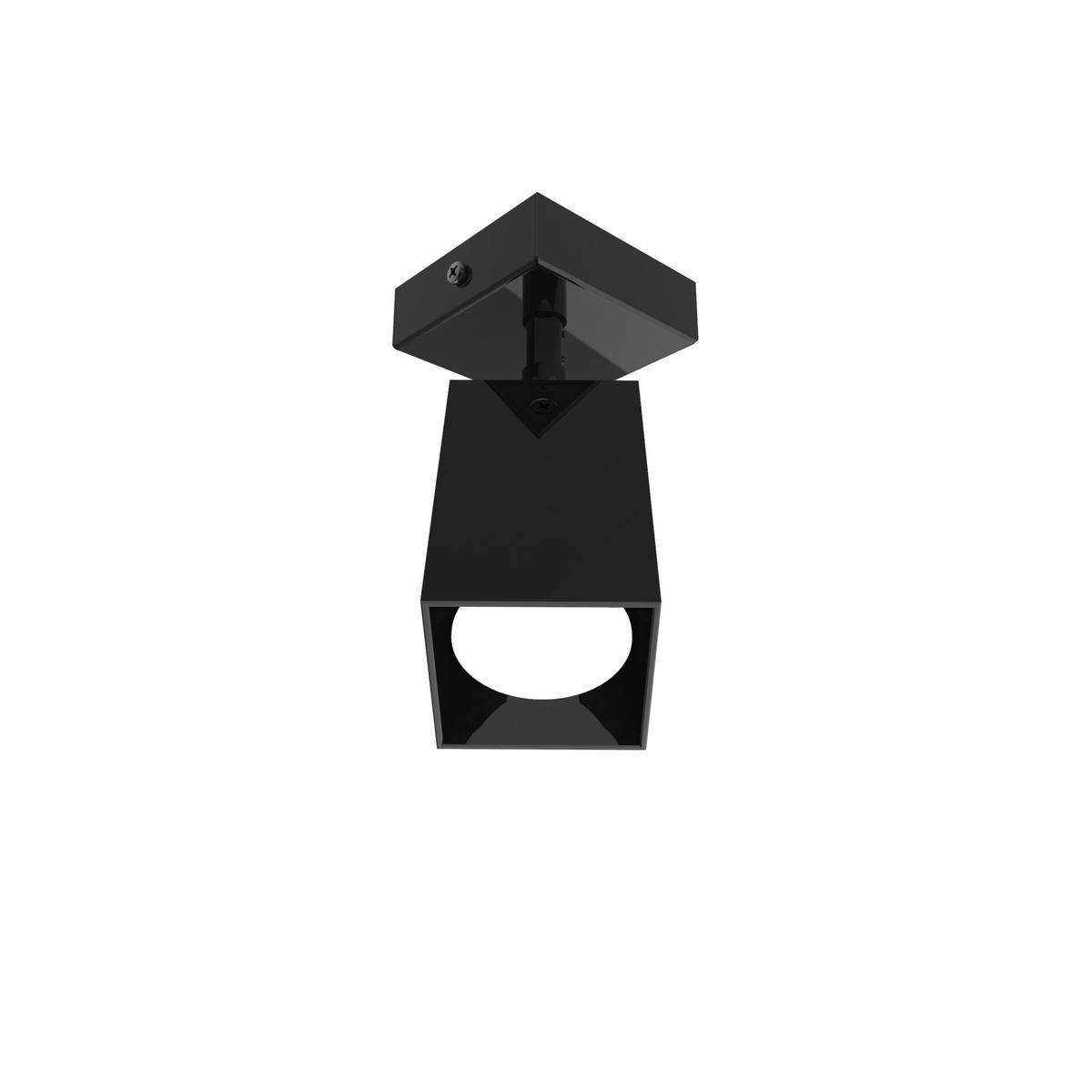 DECKENLEUCHTE - Anthrazit, Metall (7.6/7.6/17cm) - Lumicom