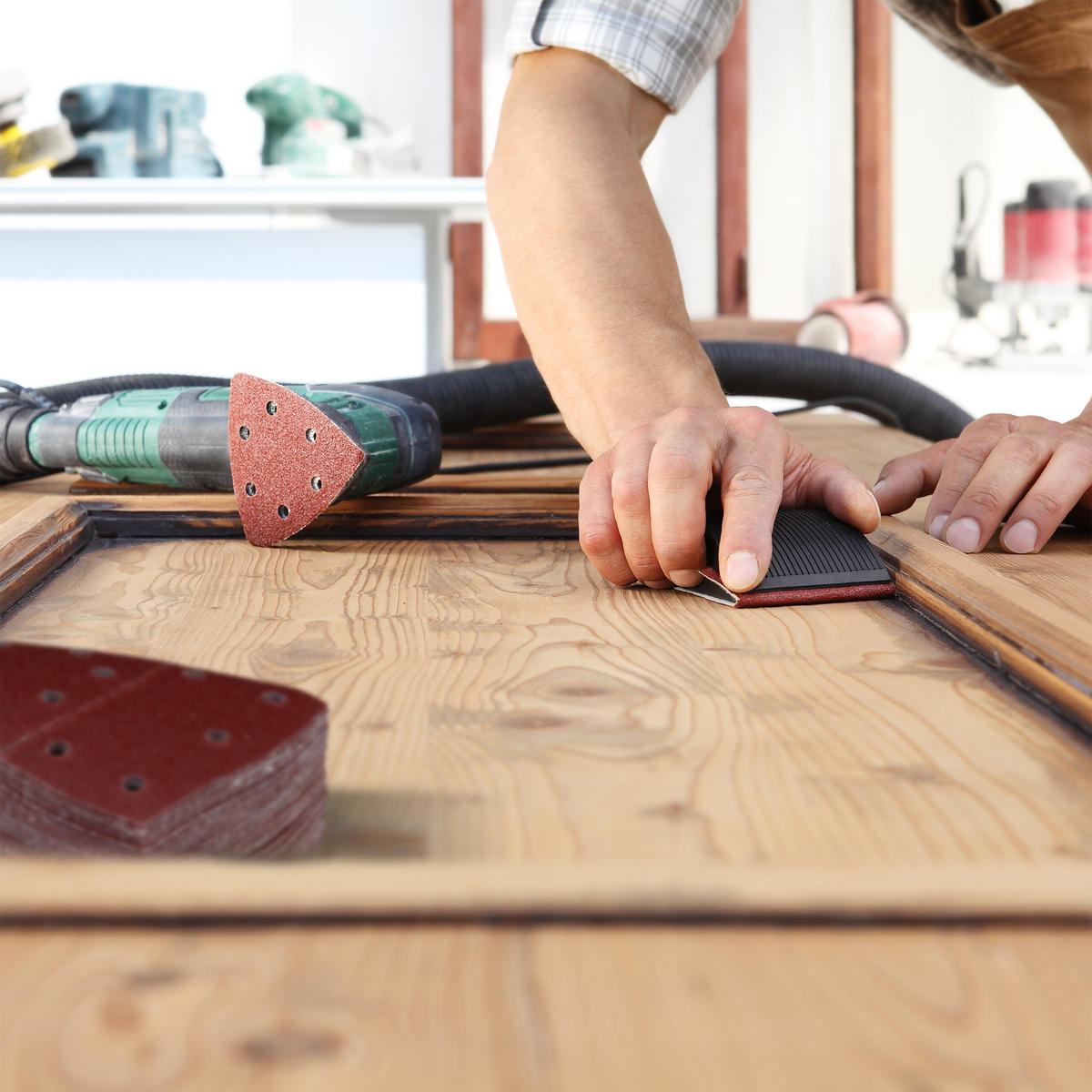 50XSCHLEIFPAPIER - Braun, Metall (0.1/10.5/15.2cm) - Relaxdays