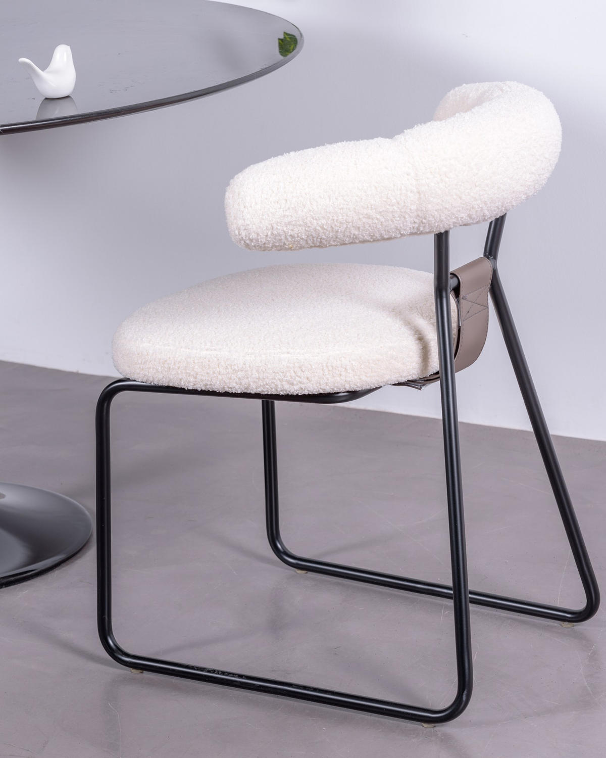 STUHL Textil Weiß - Weiß, Textil (58/74/53cm) - Nest Dream