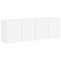 TV-WANDSCHRÄNKE 2er Set Weiss 60/30/41 Cm - Weiß, Holzwerkstoff (41/60/30cm) - vidaXL