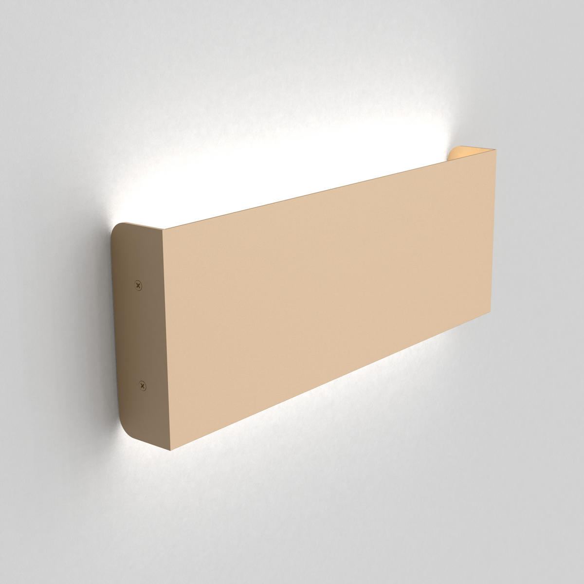 LED-WANDLEUCHTE - Goldfarben, Metall (29/11/3.6cm) - Lumicom