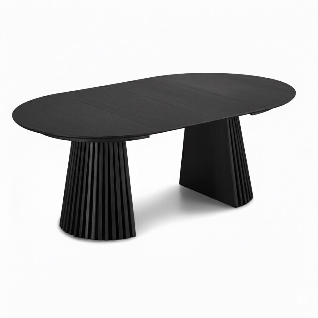 ESSTISCH Schwarz - Schwarz, Holzwerkstoff (200/120/75cm) - ebuy24